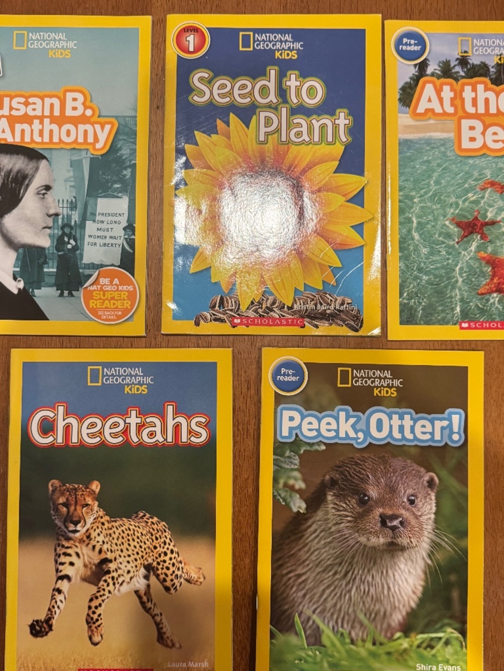 National Geographic Kids Readers Book Set of 5 | Level 1 & Pre-Reader